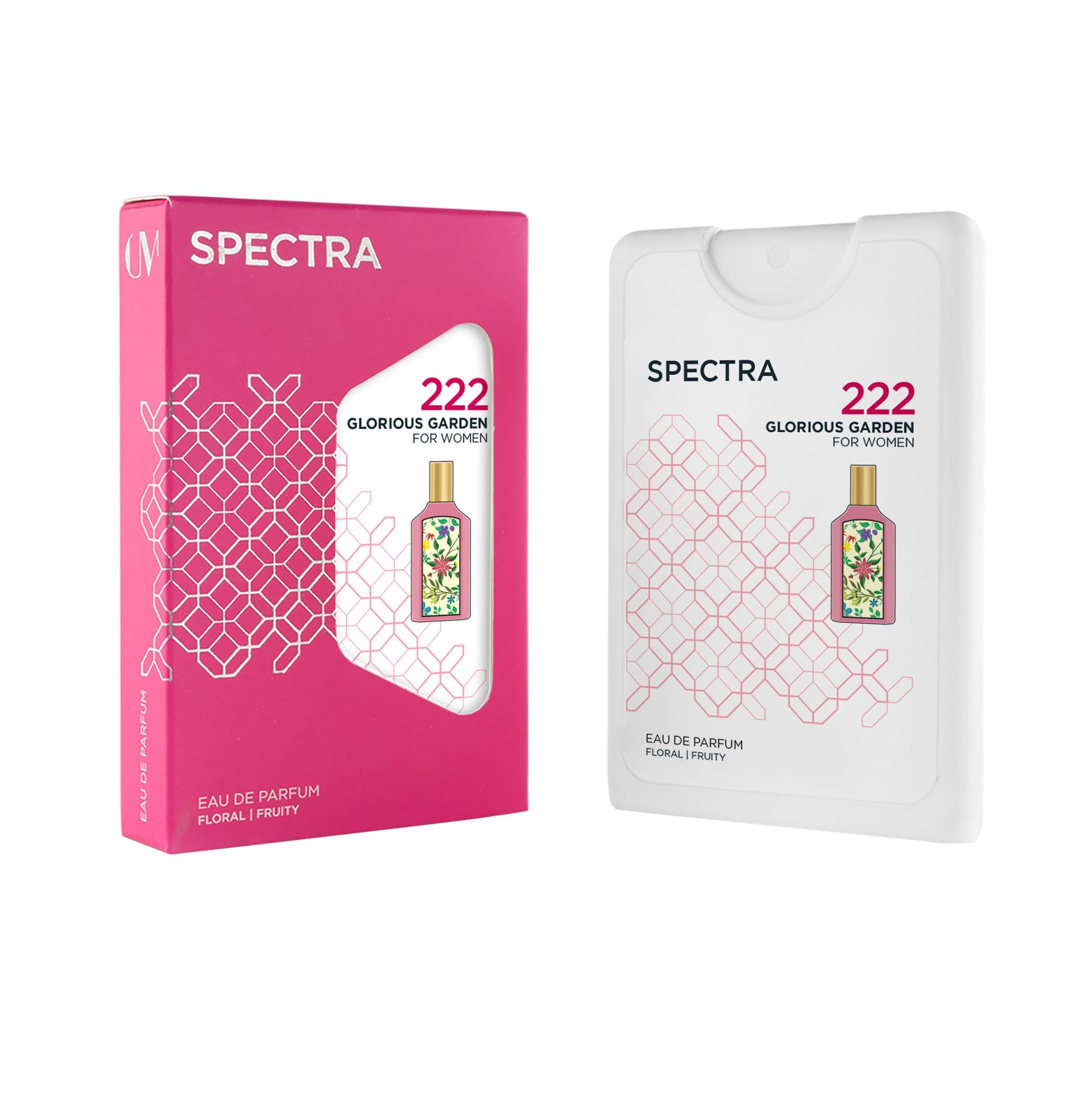 Spectra Pocket 222 Glorious Garden EDP Perfume For Women - 18ml