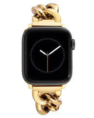 Anne Klein Fashion Chain Bracelet for Apple Watch - Gold Tone