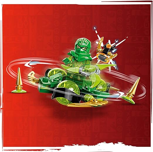 LEGO NINJAGO Lloyd’s Dragon Power Spinjitzu Spin 71779 Building Blocks Toy Set; Toys for Boys, Girls, and Kids (56 Pieces)