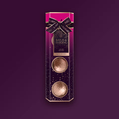 Baylis & Harding Wild Fig & Pomegranate Luxury Bath Bomb Fizzers Trio Gift Set (Pack of 1) - Vegan Friendly
