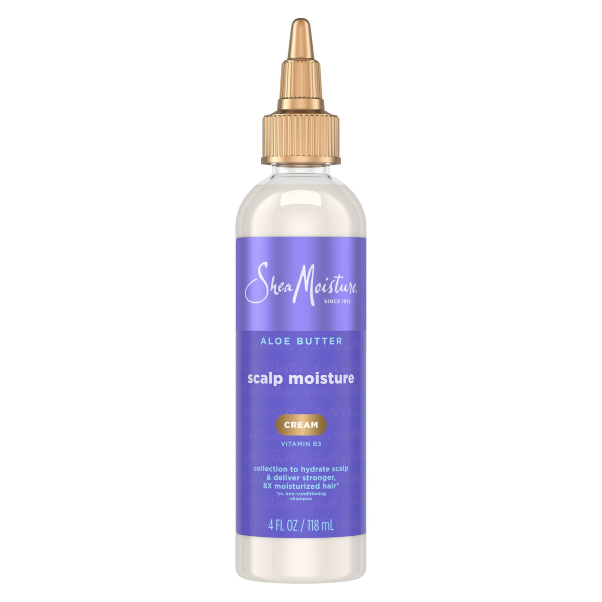 Shea Moisture Aloe Vera & Vitamin B3 Moisture Boost Hair Cream for Hydrated Scalp + Hydrated Hair, 4 oz
