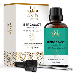Bergamot Essential Oil 30ml | 100% Pure & Natural Essential Oil Therapeutic Grade for Aromatherapy Diffuser Home Fragrance Soap & Candle Making| 1 fl. Oz