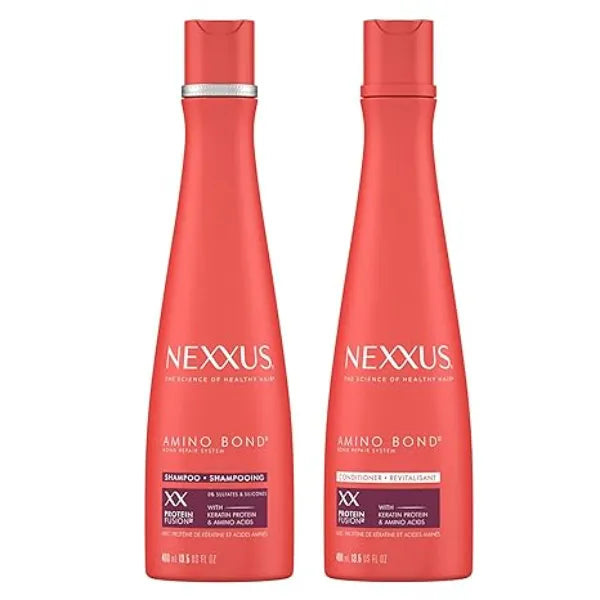 Nexxus Amino Bond Repair Shampoo & Conditioner for Damaged Hair 13.5z