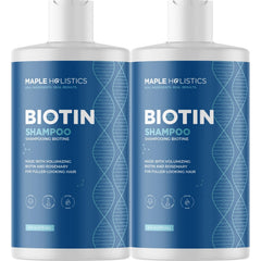 Maple Holistics Shampoo for Thinning Hair and Hair Loss - Volumizing Biotin Shampoo for Hair Growth with Rosemary Argan Oil and Evening Primrose Oil - (236 ml (Pack of 1)) (946 mL)