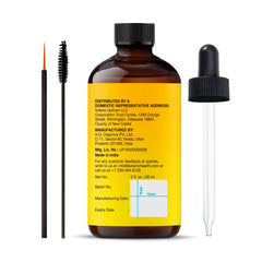 Botanic Hearth Vitamin E Oil | 35,000 IU | 100% Pure and Natural oil for Growth of Nails, Hair, Eyebrows & Eyelashes | Hair & Body Oil with Eyebrow & Eyelash Brush