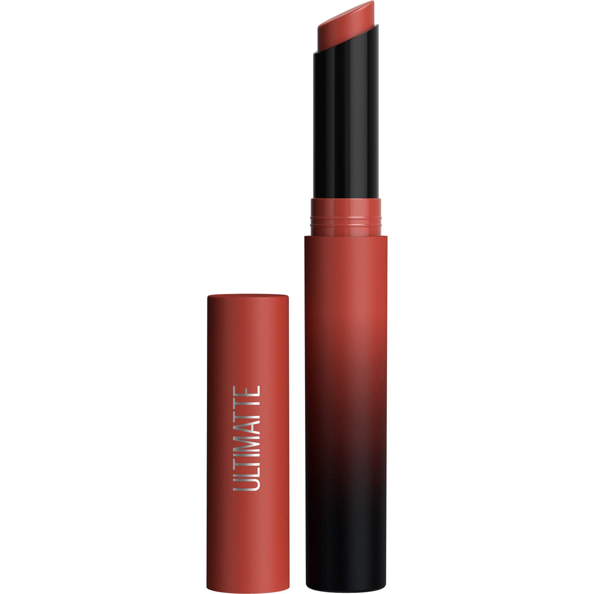 Maybelline New York Color Sensational Ultimatte Matte Lipstick, Non-Drying, Intense Color Pigment, More Rust, Rusty Red, 0.06 oz