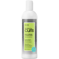 ALL ABOUT CURLS Daily Cream Conditioner | For Curly Hair | Essential Moisture | Strengthens & Softens | 3X Resistance to Breaking | Cruelty Free | Sulfate & Paraben Free