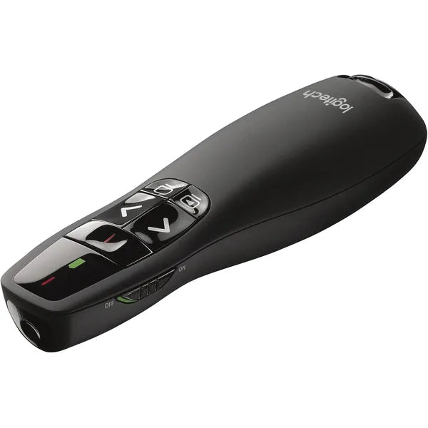 Logitech R400 Wireless Presenter Remote (910-001356) - Black