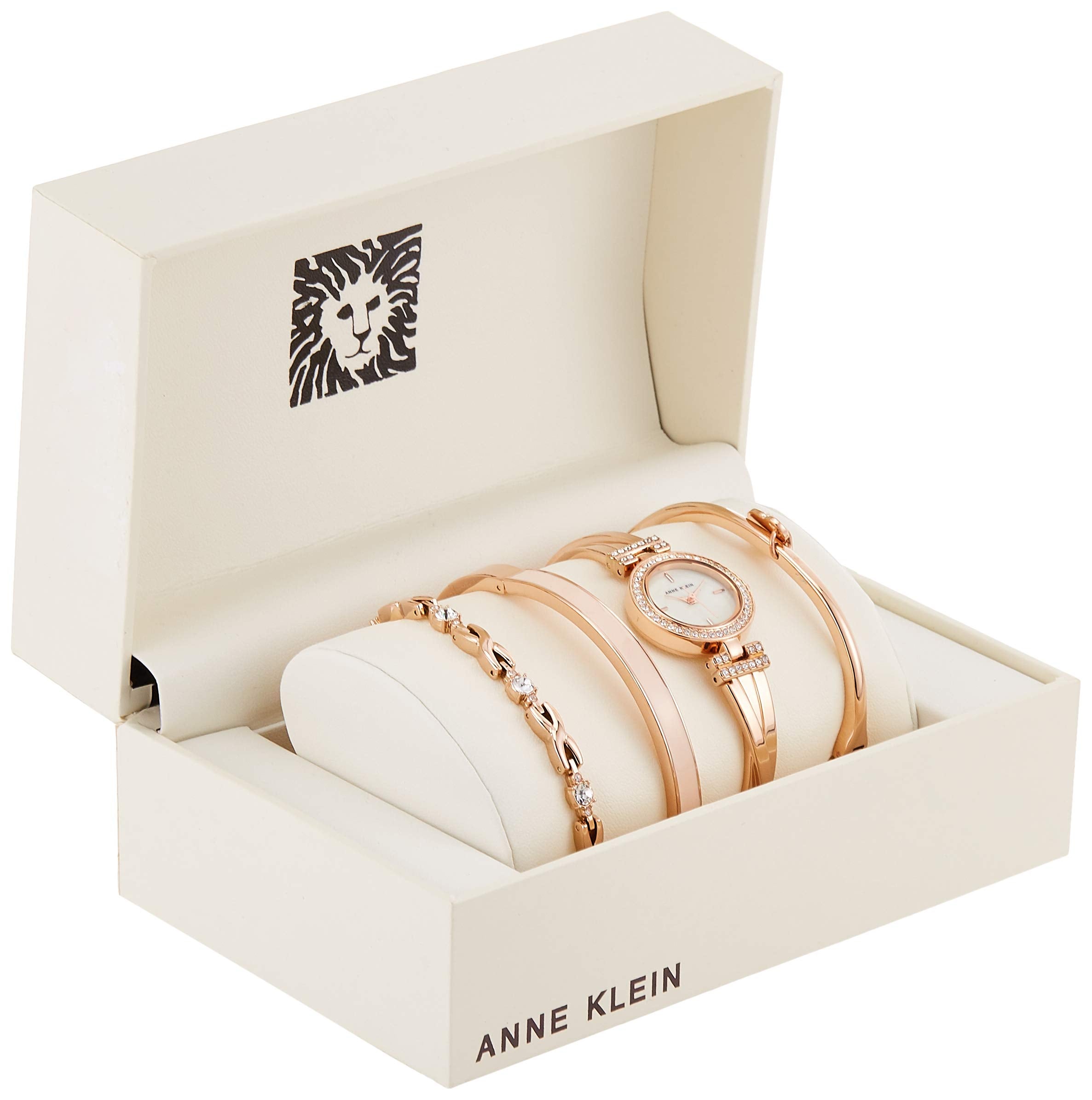 Anne Klein Watch for Women - Analog, Alloy Band