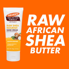 Palmer's Raw Shea Nourish Hand Cream-With Vitamin E-48 Hrs Moisture -Restore Skin-Soothes and nourishes Dry,Cracked Hands-Apply Daily-Free From Parabens,Phthalate & Dyes, Mineral Oil-Unisex-96g