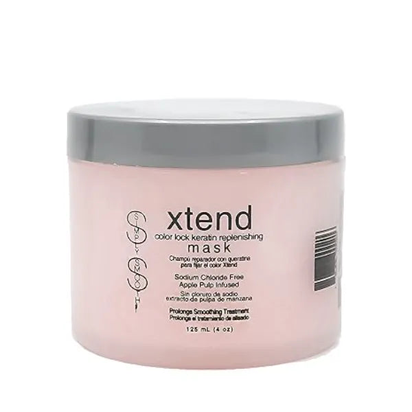 SIMPLY SMOOTH Keratin Replenishing Color Lock Mask Restore Hydrate & Impart Softness & Shine 4 Oz