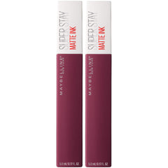 Maybelline SuperStay Matte Ink Liquid Lipstick, Believer, Pack of 2