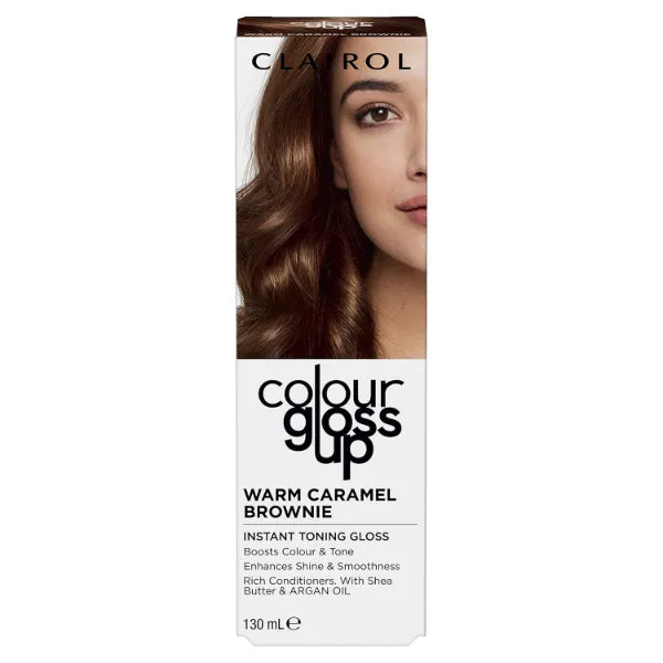 Clairol Colour Gloss Up, Temporary Colour Gloss, Warm Caramel Brownie- 130ml