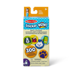 Melissa & Doug Sticker WOW Dog Stickers Children Stamping Set - 300 unique stickers pets-themed designs