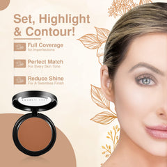 Frankie Rose Cosmetics Powder Foundation - Chestnut