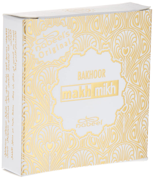 Nabeel Perfumes Bakhoor Makh Mikh Incense Solid Perfume For Unisex, 40 Gm