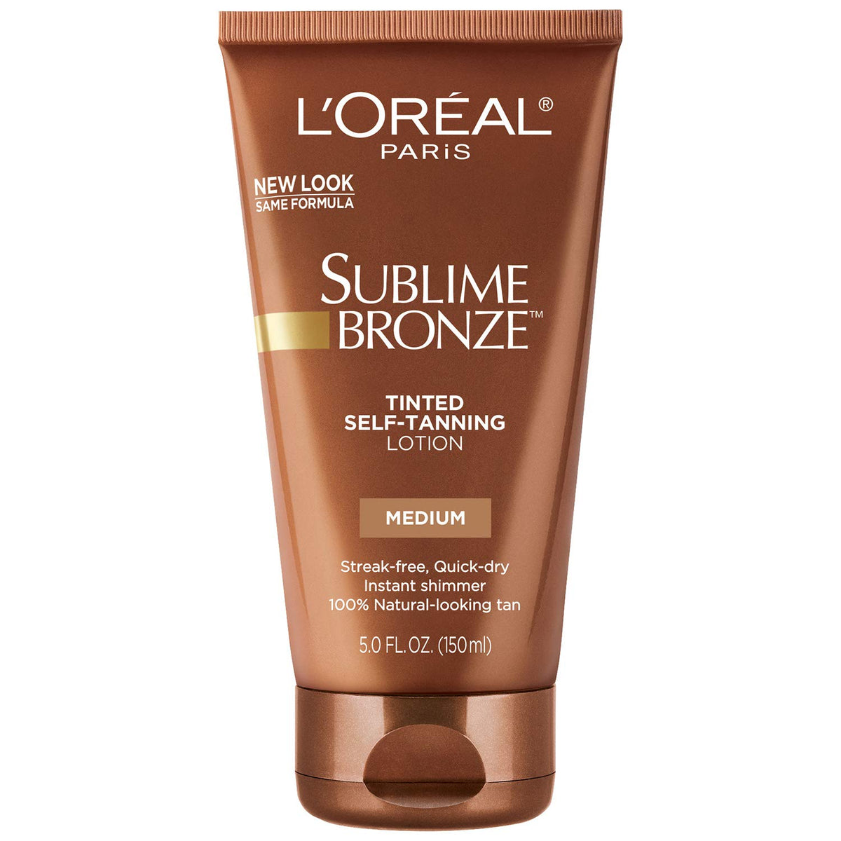L'Oréal Paris Sublime Bronze Self Tanning Lotion, Medium Natural Beige, 5 fl oz