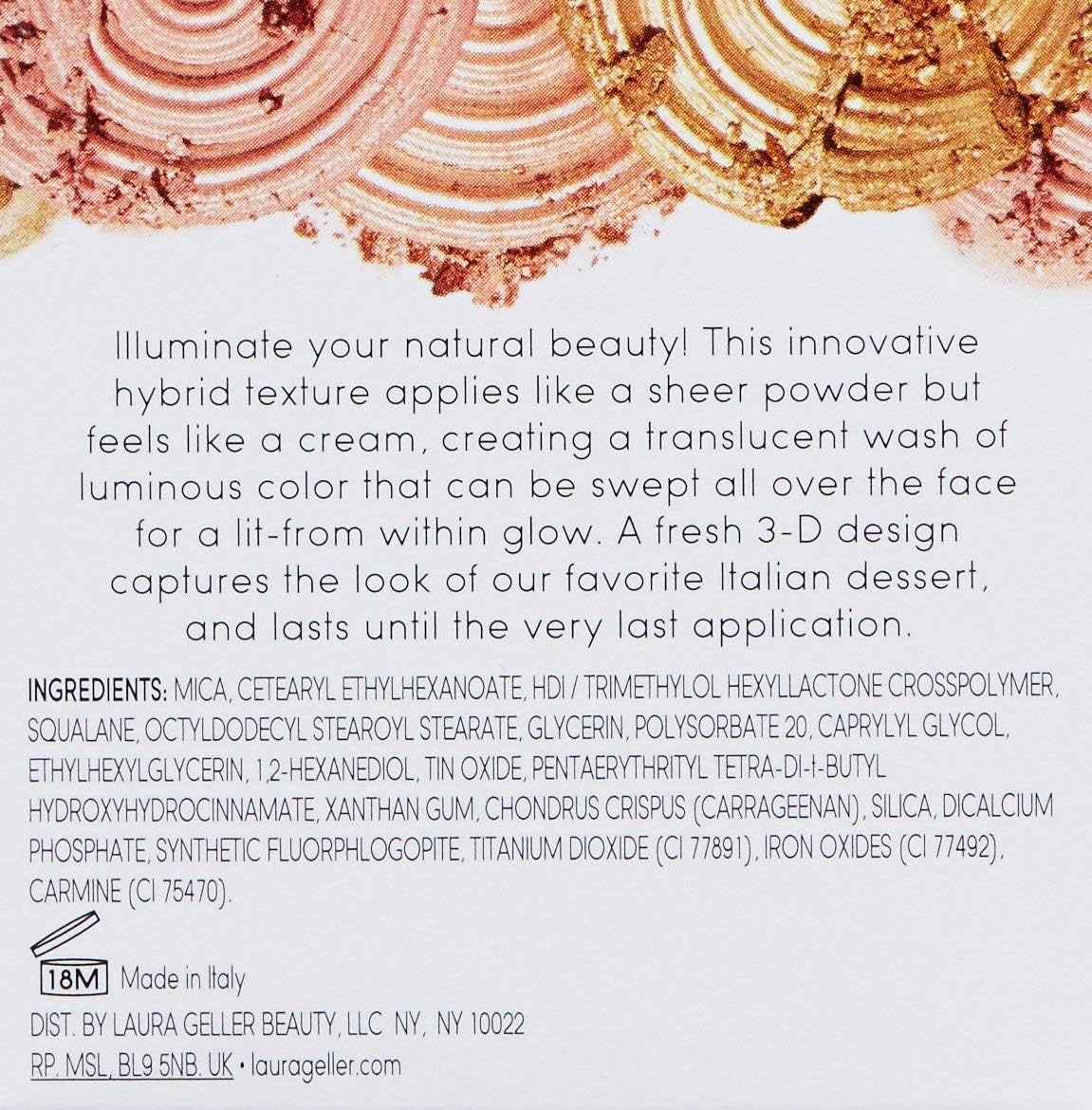 Laura Geller Beauty Baked Gelato Swirl Illuminator, Gilded Honey