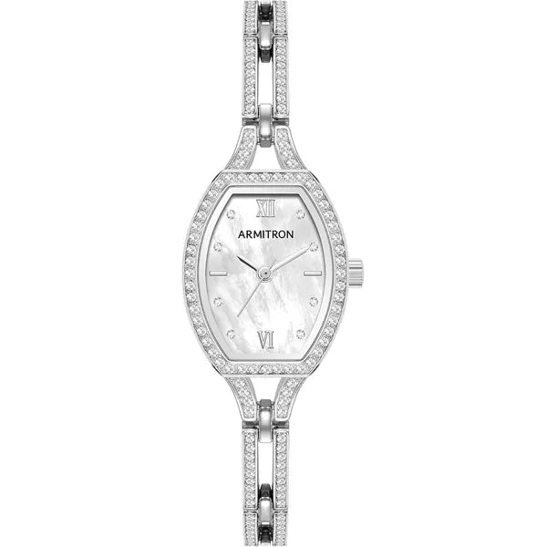 Armitron Women's Crystal Accented Bangle Watch, 75/5902