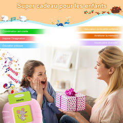 SURPN Flash Cards for Toddlers 1 2 3 4 5 6 Years 112 Sheets 224 Sheets Educational Toys