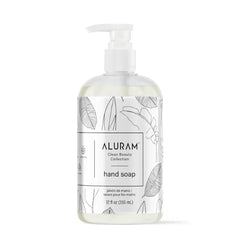 ALURAM Hand Soap, Clean Beauty Collection Hand Wash with Coconut Water Base, Aloe Vera And Jojoba Oil,12 Fl Oz