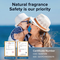 Ceeniu Smart Car Air Fresheners, New Smell Experience By Ultrasonic mist, Auto On/Off, Powerful Built-in Battery, Natural Fragrance, Adjustable Car freshener, Cologne Scent