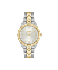 Hugo Boss RHEA Women's Watch, Analog - Silver / Gold