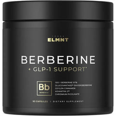 TERRA ELMNT Super GLP-1 Berberine Weight Loss Supplement w. Dihydroberberine, Ceylon Cinnamon, Green Tea, Chromium Picolinate - Ultra High Potency 100:1 Berberine Natural GLP1 for Weight Loss Pills for Women
