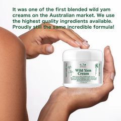 ANNAS Wild Yam Cream, Organic Wild Yam Cream for Hormonal Balance, Organic Wild Yam Root Cream for Women Promotes Perimenopause and Menopause