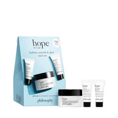 philosophy hope in a jar skincare essentials mini set, Nourishing Daily Routine Kit for Smooth, Radiant Skin