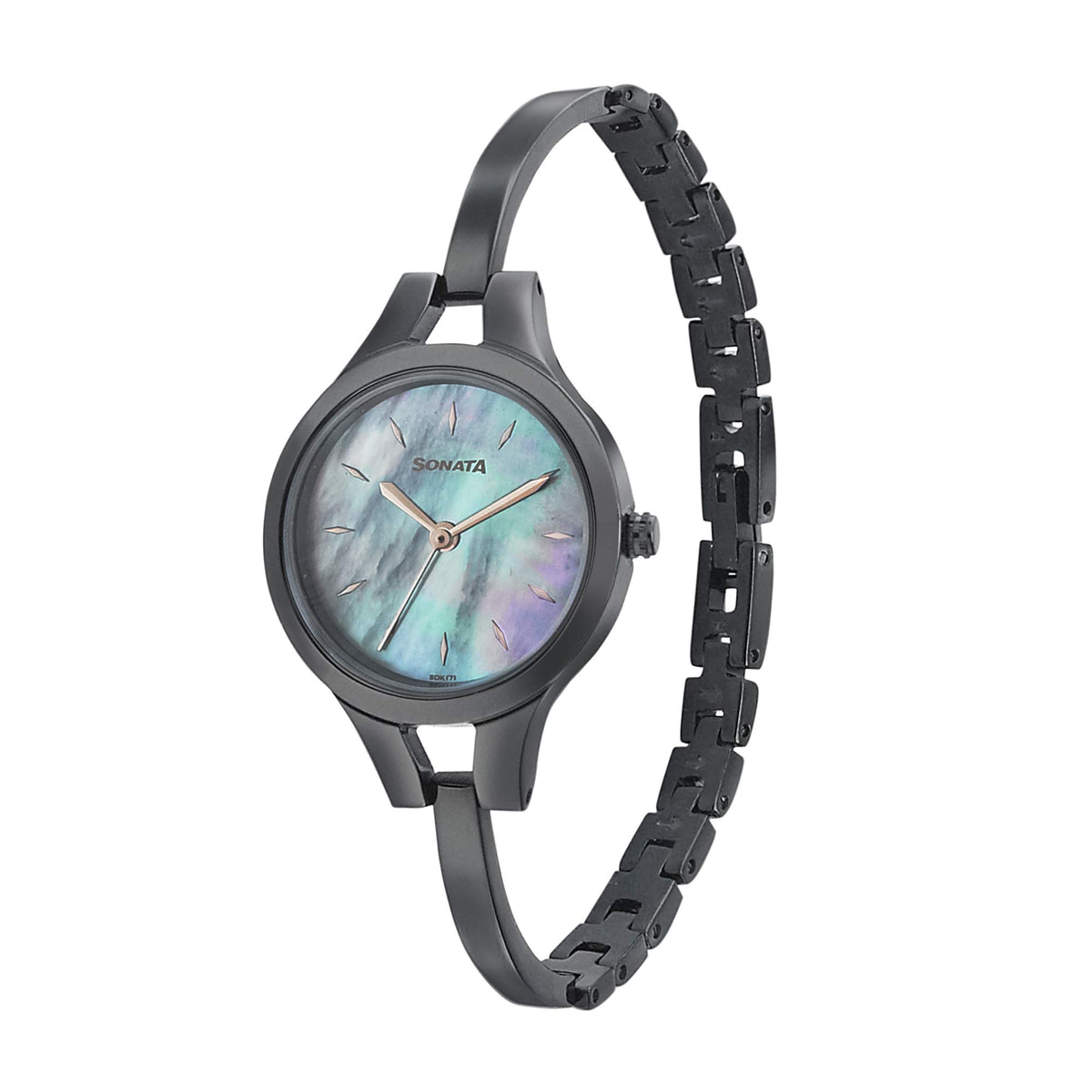 Sonata Onyx Analog Multicolor Dial Women's Watch-NN8151NM03/NP8151NM03