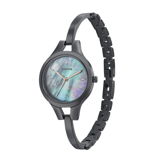 Sonata Onyx Analog Multicolor Dial Women's Watch-NN8151NM03/NP8151NM03