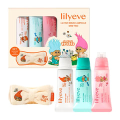 lilyeve Hair Growth Brush Serum 3-Pack 1.01 fl oz EA + Trolls Headband Gift