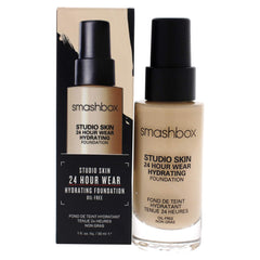 Smashbox Studio Skin 24 Hour Wear Hydrating Foundation - 1.05 Fair With Warm Olive Undertone for Women 1 oz Foundation