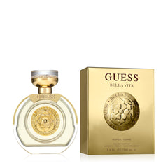 GUESS GUESS, Fragrance Bella Vita Eau De Parfum Edp Spray Perfume for Women, Gold, 3.4 Fl Oz