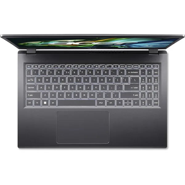 Acer Aspire 5 15.6" Laptop (13th Gen) Intel Core i7, 16GB Ram 512GB SSD Intel Iris Xe Graphics Windows 11 Home (A515-58M-7570) - Steel Gray