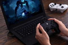 8Bitdo Pro 2 Wired Controller for Xbox, Hall Effect Joystick Update, 3.5mm Audio Jack, Compatible with Xbox Series X|S, Xbox One, Windows 10/11 - Officially Licensed (Black)