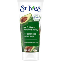 ST. Ives St Avocado & Honey Soft Skin Scrub, 6 Ounce
