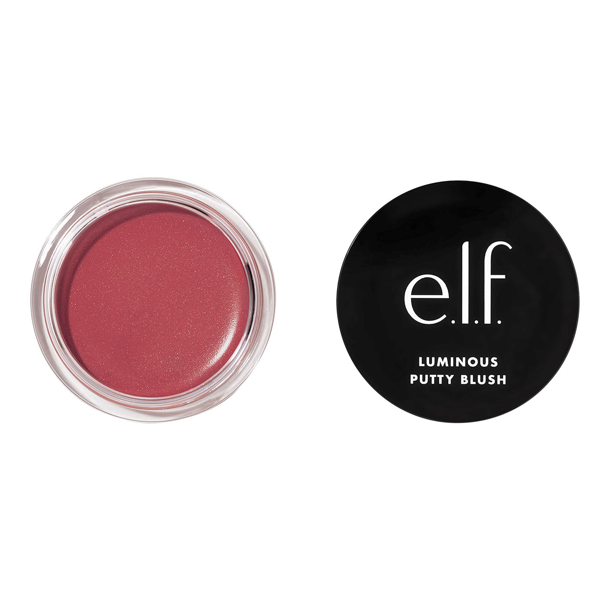 e.l.f. Luminous Putty Blush, Putty To Powder Blush With A Shimmer Finish, Lightweight, Buildable Formula, St. Barts