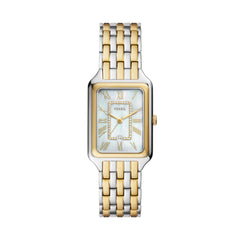 Fossil Raquel Three-Hand Date Two-Tone Stainless Steel Watch - ES5305