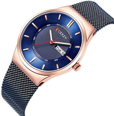CURREN Stainless Steel Watches for Men - Blue