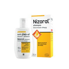 Nizoral Ketoconazole Anti-Dandruff Treatment Shampoo, 100 ml, Effective Dandruff Treatment, Works from the first wash, Clinically proven Ketoconazole Shampoo to relieve Itchy Scalp