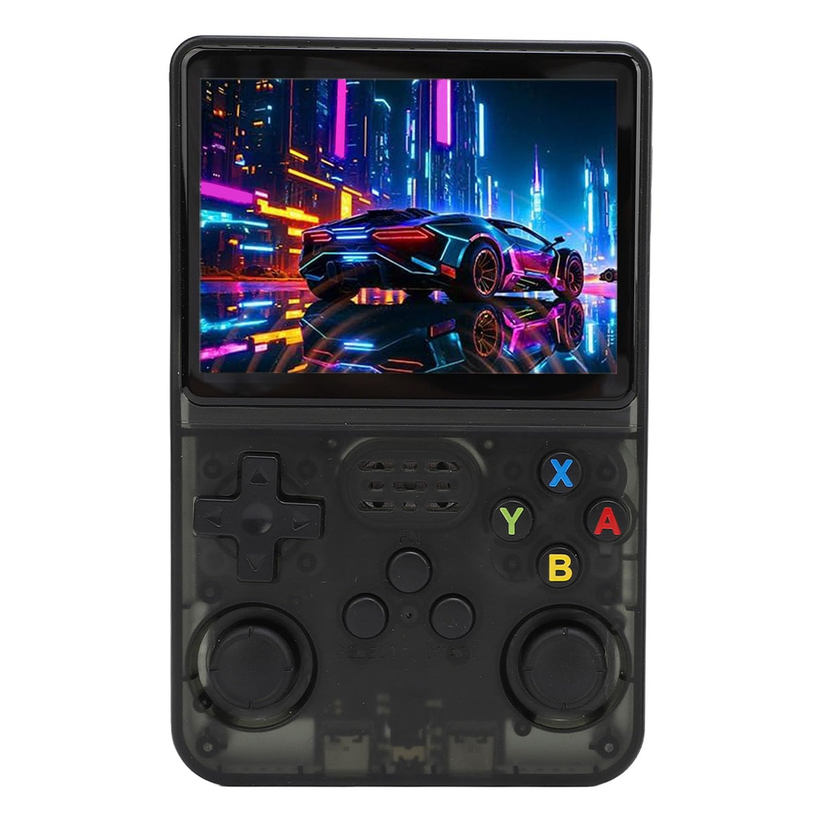 Dpofirs Handheld Retro Game Console, 3.5inch IPS Screen, 3500mAh Battery, with Dual 3D Joystick, Retro Gaming Console, Handheld Video Game Console, Portable Pocket Console (64G)