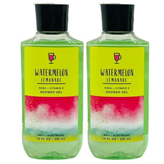 Bath & Body Works Gift Set of of 2 - 10 Fl Oz Shower Gel (Watermelon Lemonade), Multicolor
