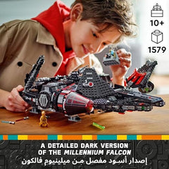 LEGO Star Wars The Dark Falcon Starship Set, Vehicle Building Toy for 10 Plus Year Old Boys & Girls, with 6 Minifigures Incl. C-3PO, Birthday Gift for Kids and Fans 75389