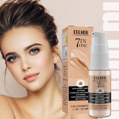 Light Makeup Liquid Foundation,Full Coverage Waterproof Smoothing Foundation | Full Coverage Long-Lasting Matte Foundation