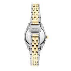 Fossil Women's Scarlette Micro Stainless Steel Crystal-Accented Quartz Watch