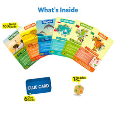 Skillmatics Guess in 10 Animals & Countries Combo, Perfect for Boys, Girls, Kids & Families Who Love Card Games, Educational Toys, Board Games, Trivia, Gifts for Ages 8, 9, 10 & Up