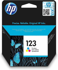 Hp 123 Tri-Colour Original Ink Cartridge-1pc