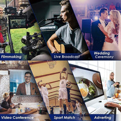 Hollyland Mars 400S PRO Wireless Video Transmission System, 1080P HDMI SDI Transmitter and Receiver, 0.08s Latency, 400ft Range, 8 Channels, 4 APP Monitoring, 3-Way Power Supply, 3 Scene Modes